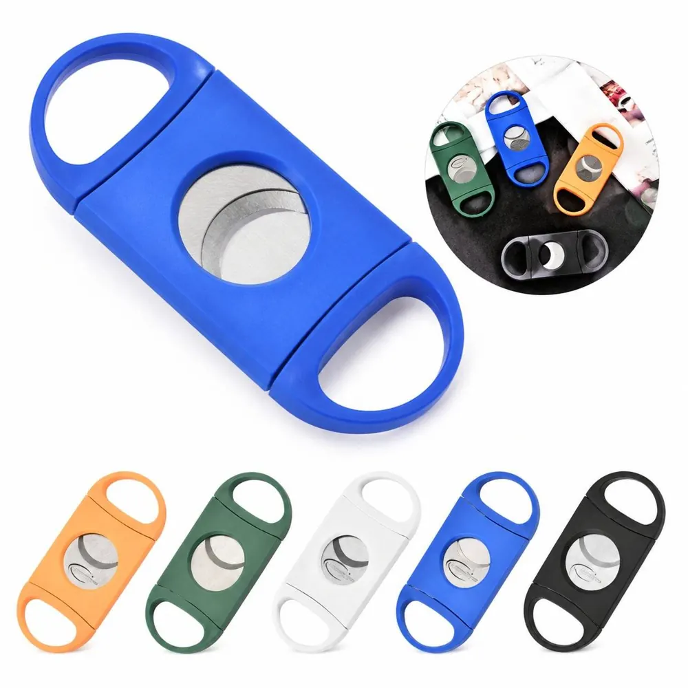 Dual Ring Cigar Cutter for Precise Effortless Cap Cutting 2