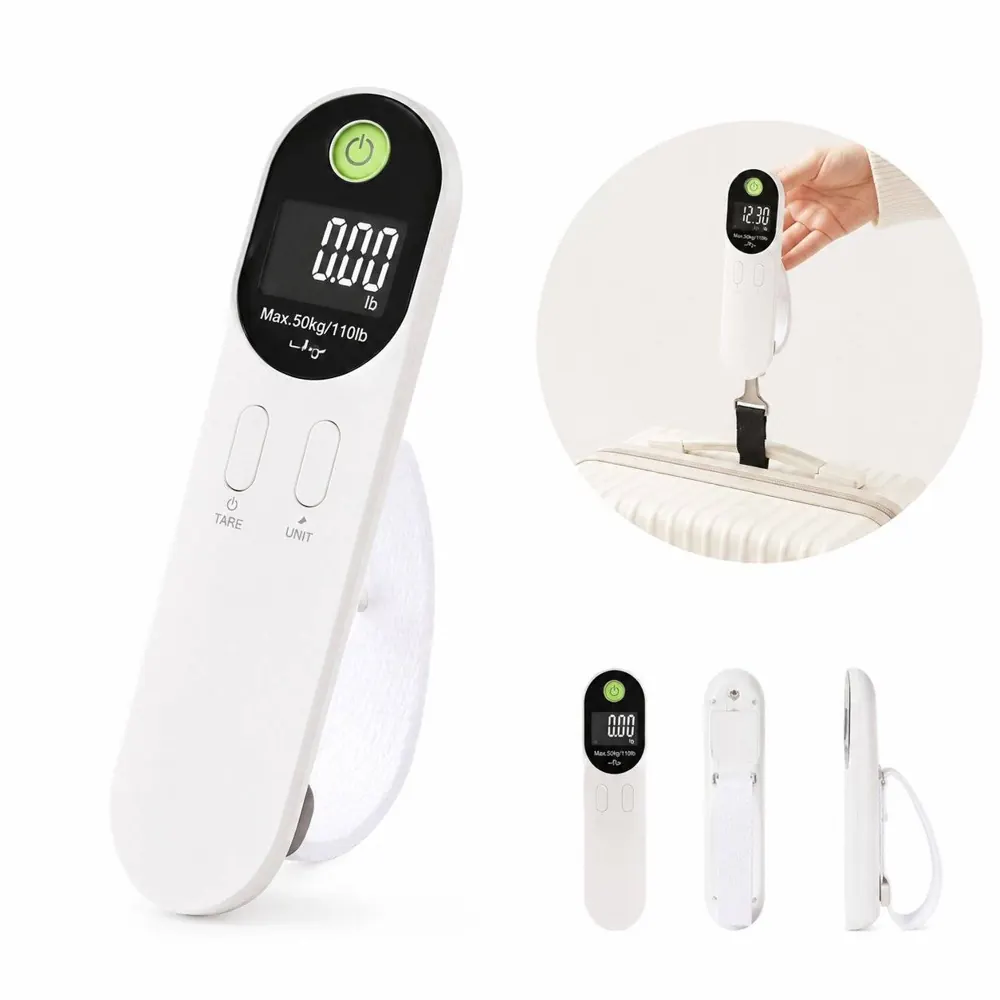 50kg Luggage Scale with Bubble Level, Digital Display 2