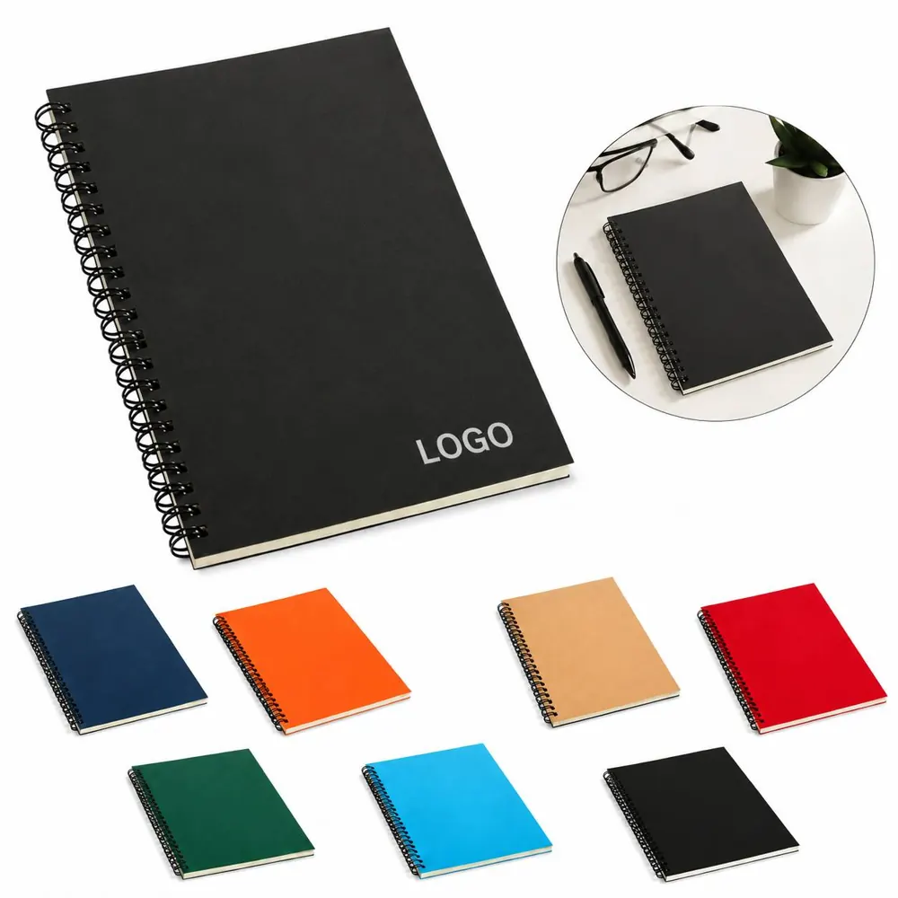 Spiral Notebook with Perforated Pages, Lined, Durable Cover