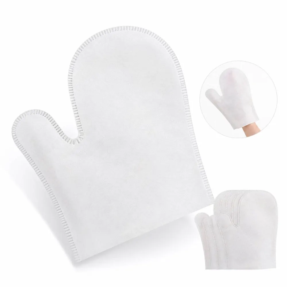 Disposable Spunlace Shoe Mitt for Hotel Leather Polish 2