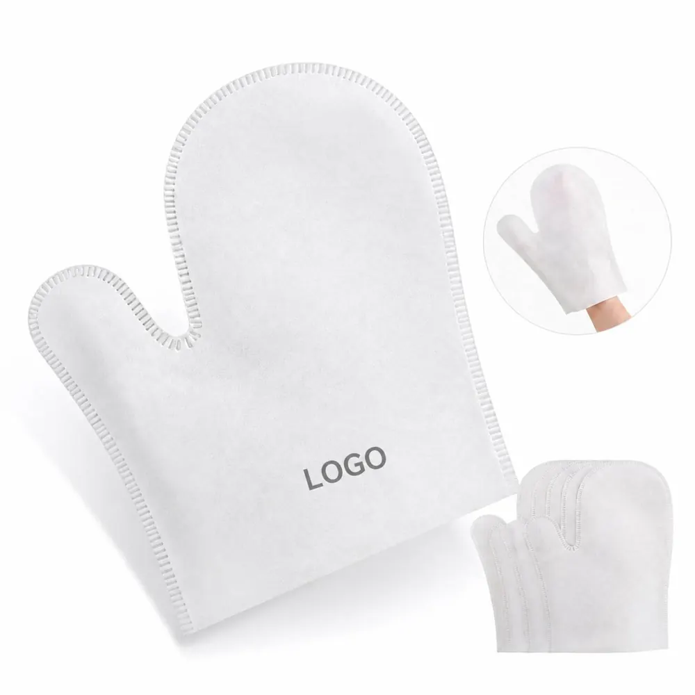 Disposable Spunlace Shoe Mitt for Hotel Leather Polish