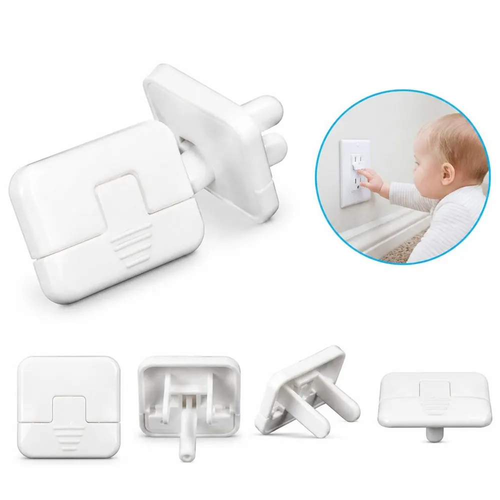 Childproof Outlet Covers for Safety, Easy Snap-On 2