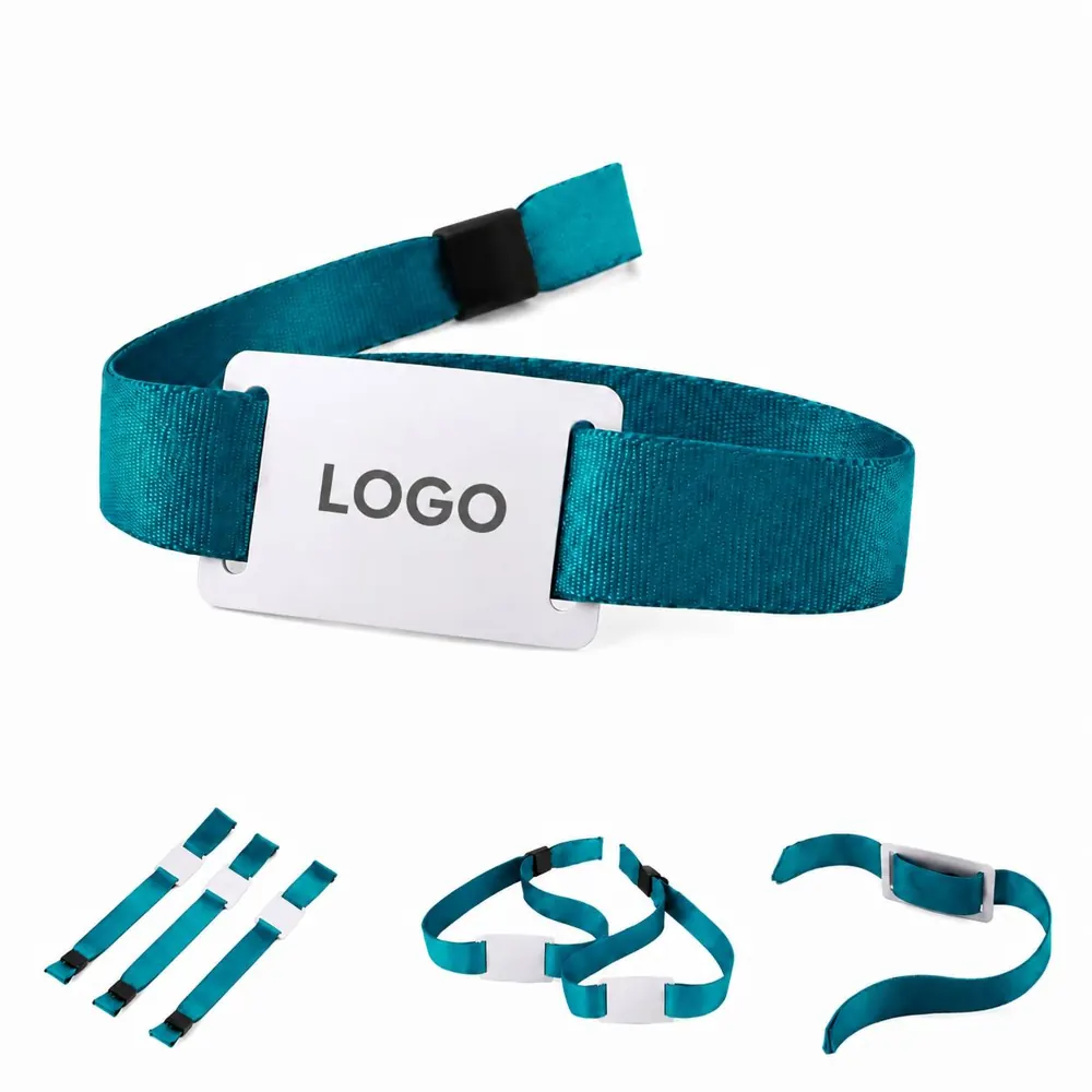 Waterproof RFID Fabric Wristband for Access Control Events