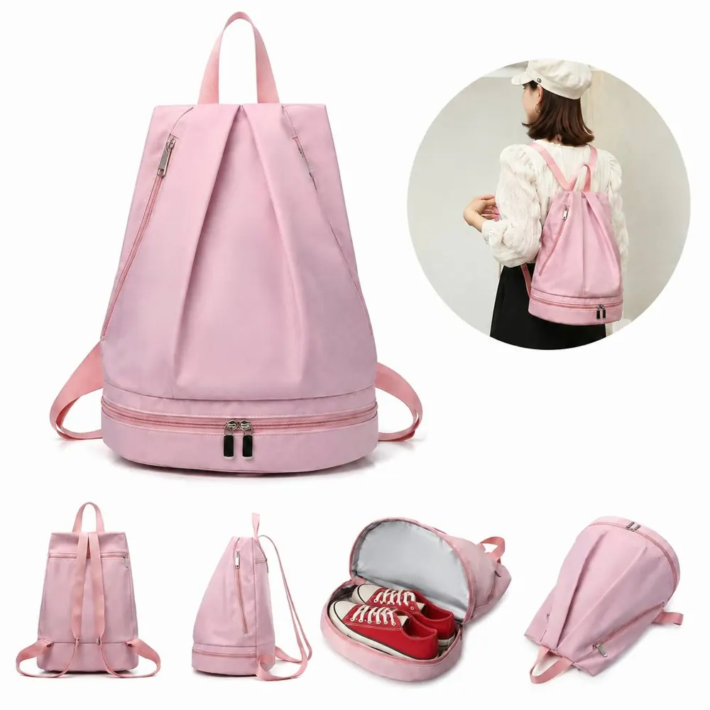 Waterproof Wet Dry Duffel Backpack with Separate 2