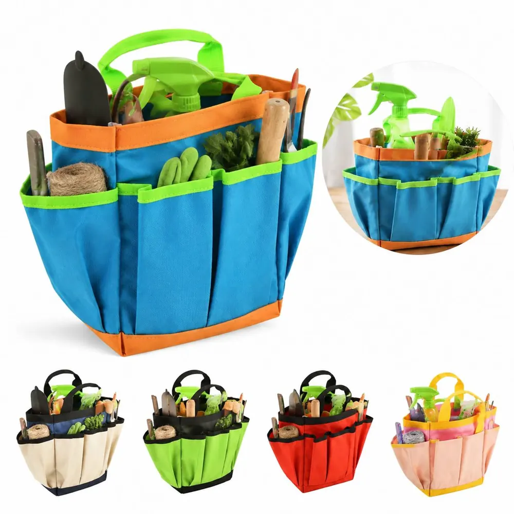 Waterproof Oxford Tool Tote with Multiple Compartments 2