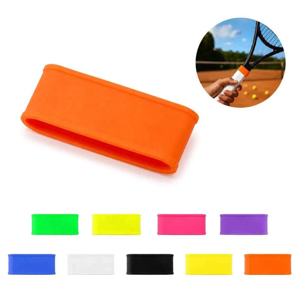 Silicone Tennis Racket Grip Ring Sweat-Absorbing 2