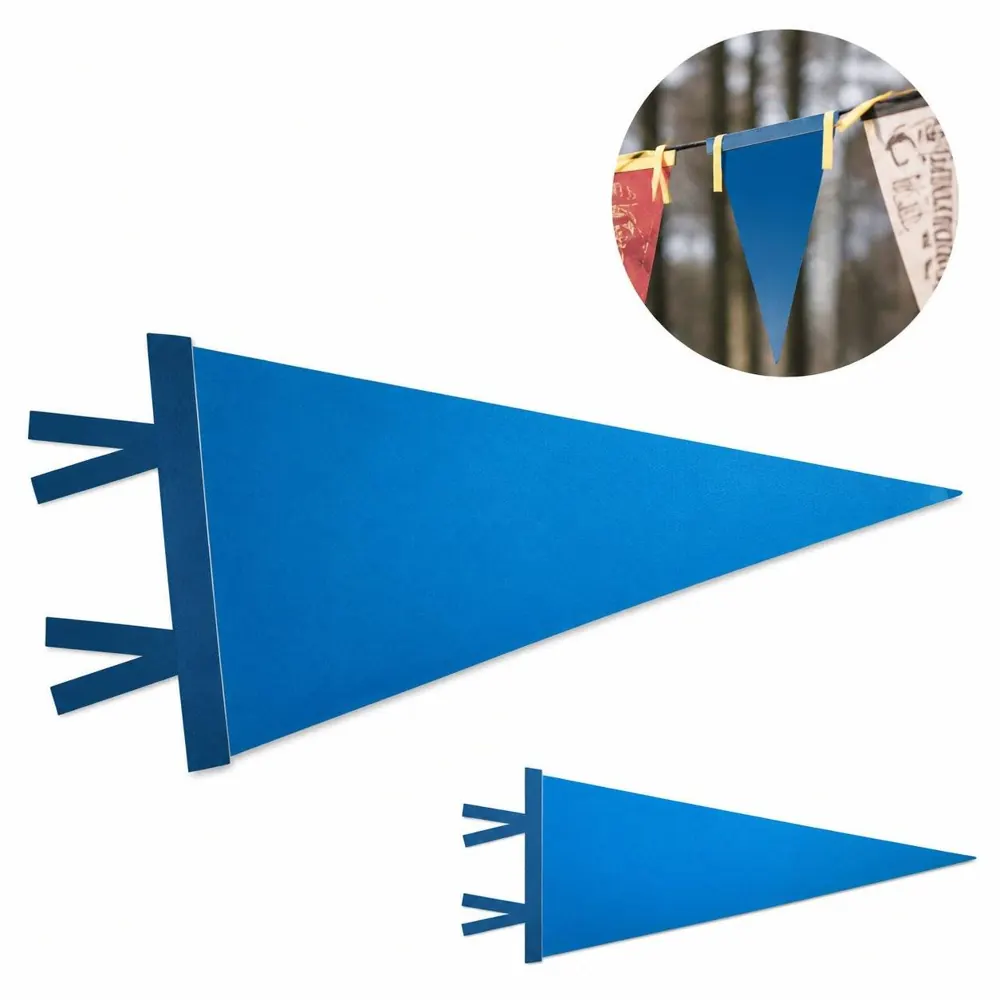 Custom Camping Felt Pennant, Fade-Resistant Triangular 2