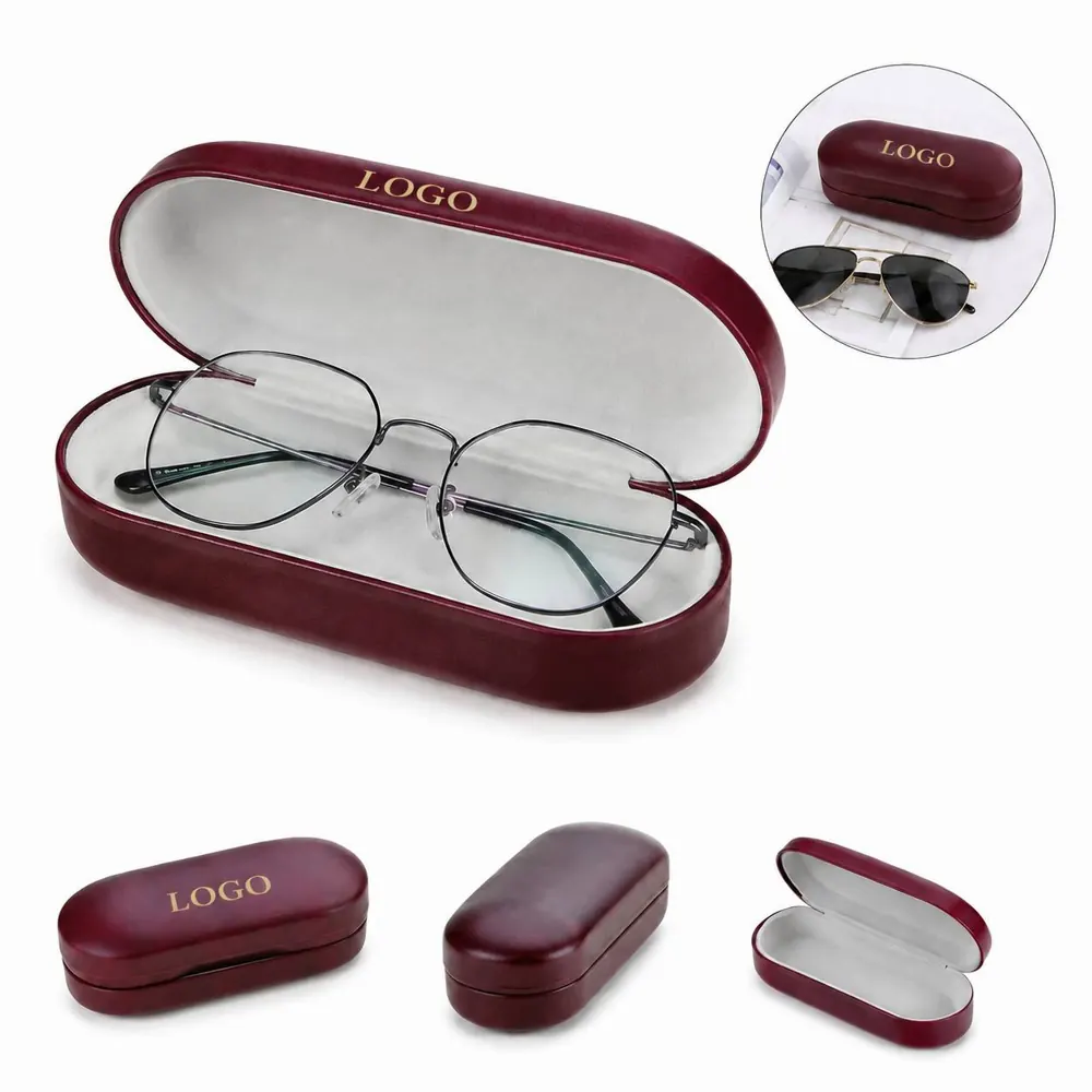 2-in-1 Eyeglasses Case Double Layer Protective Holder