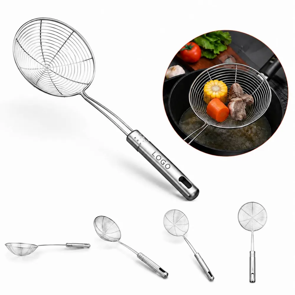 Stainless Steel Wire Skimmer Strainer for Cooking