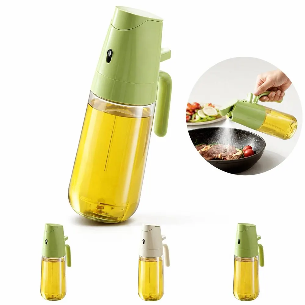 2oz Glass Oil Spray Bottle Fine Mist Dispenser for Cooking 2