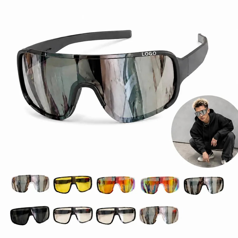UV400 Windproof Sunglasses for Cycling Skiing Hiking