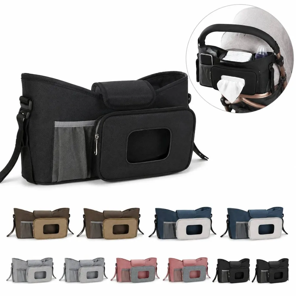 Insulated Stroller Organizer with Multiple Compartments 2