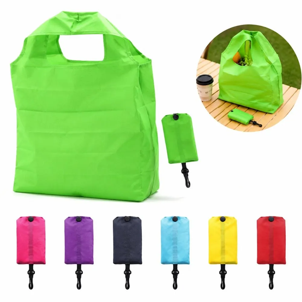 Foldable Eco Shopping Bag with Durable Handles for Travel 2