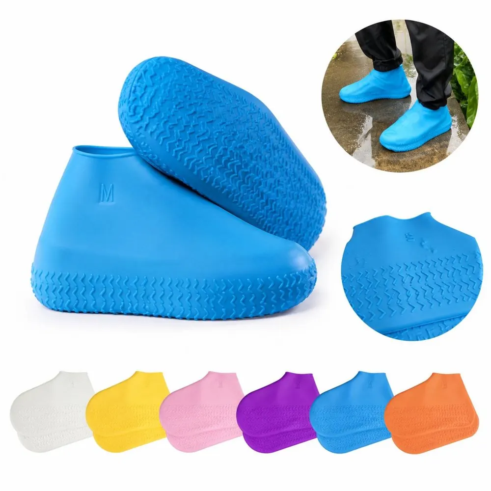 Waterproof Elastic Silicone Shoe Cover for Muddy Outdoor Use 2