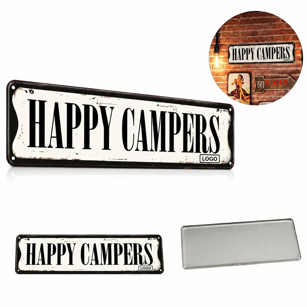 Vintage Metal Tin Sign Retro Wall Decor for Home Bar Garage
