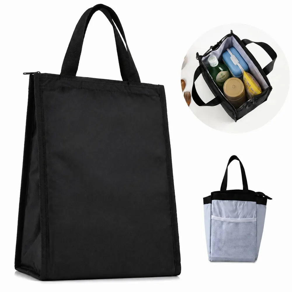 Waterproof Insulated Lunch Tote Bag, Compact Thermal Carrier 2