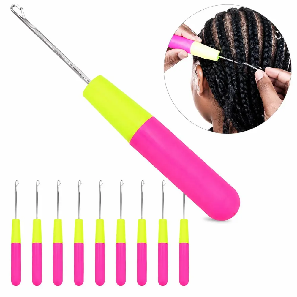 Ergonomic Crochet Needle for Hair Extension Application 2