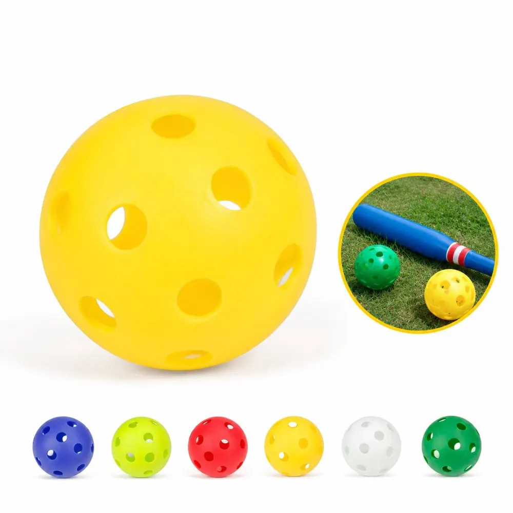 26 Hole Super Soft Indoor Pickleball for Smooth Court Play 2