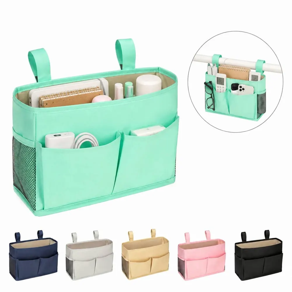 Oxford Bedside Hanging Storage Caddy with Fixed Straps 2