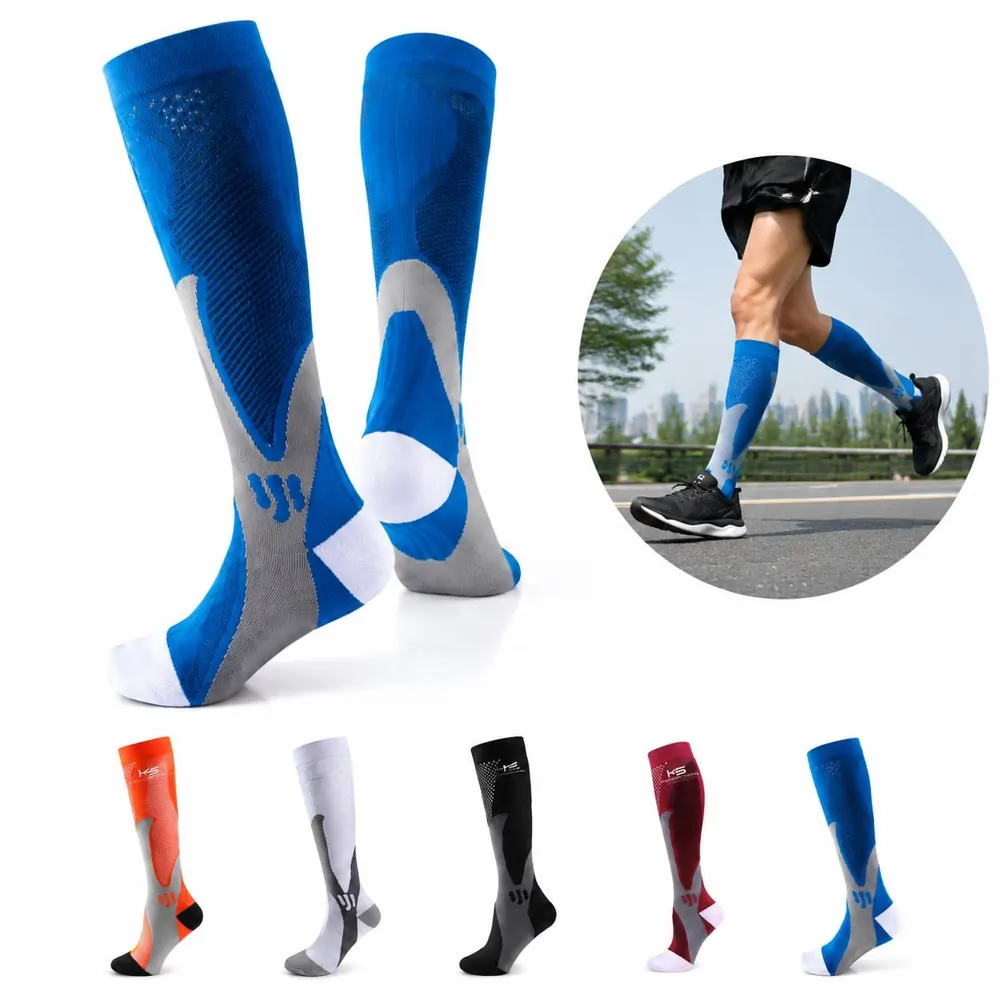 Graduated Compression Socks for Athletic Recovery 2