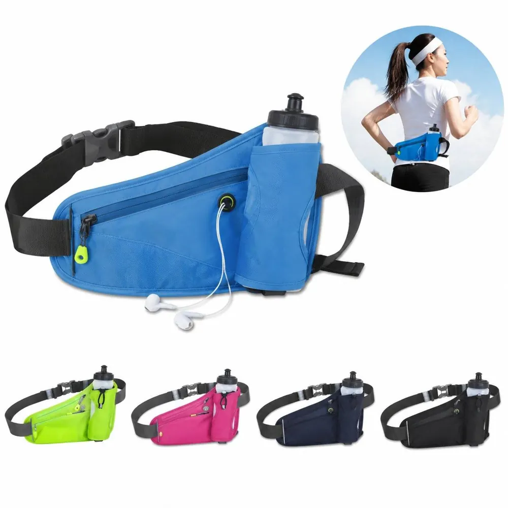 Water Bottle Waist Bag with Adjustable Strap for Running 2
