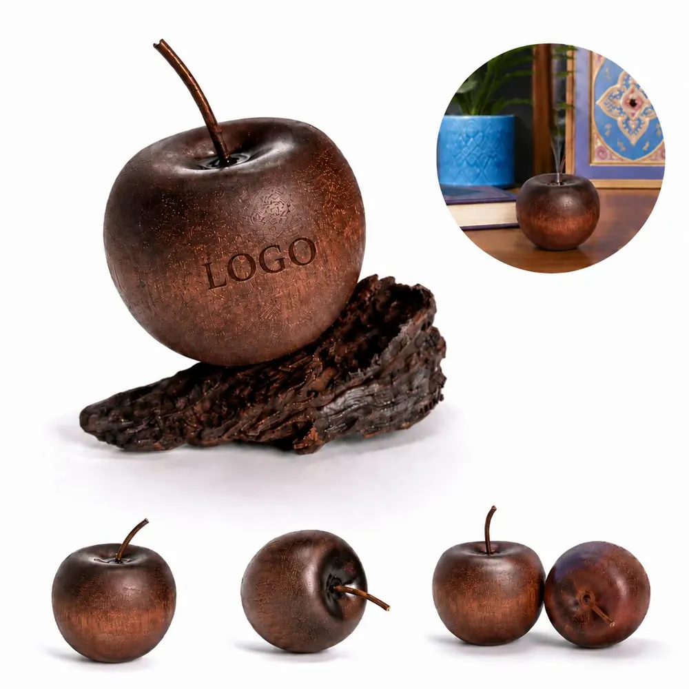 Apple Shaped Wooden Essential Oil Diffuser Aromatherapy