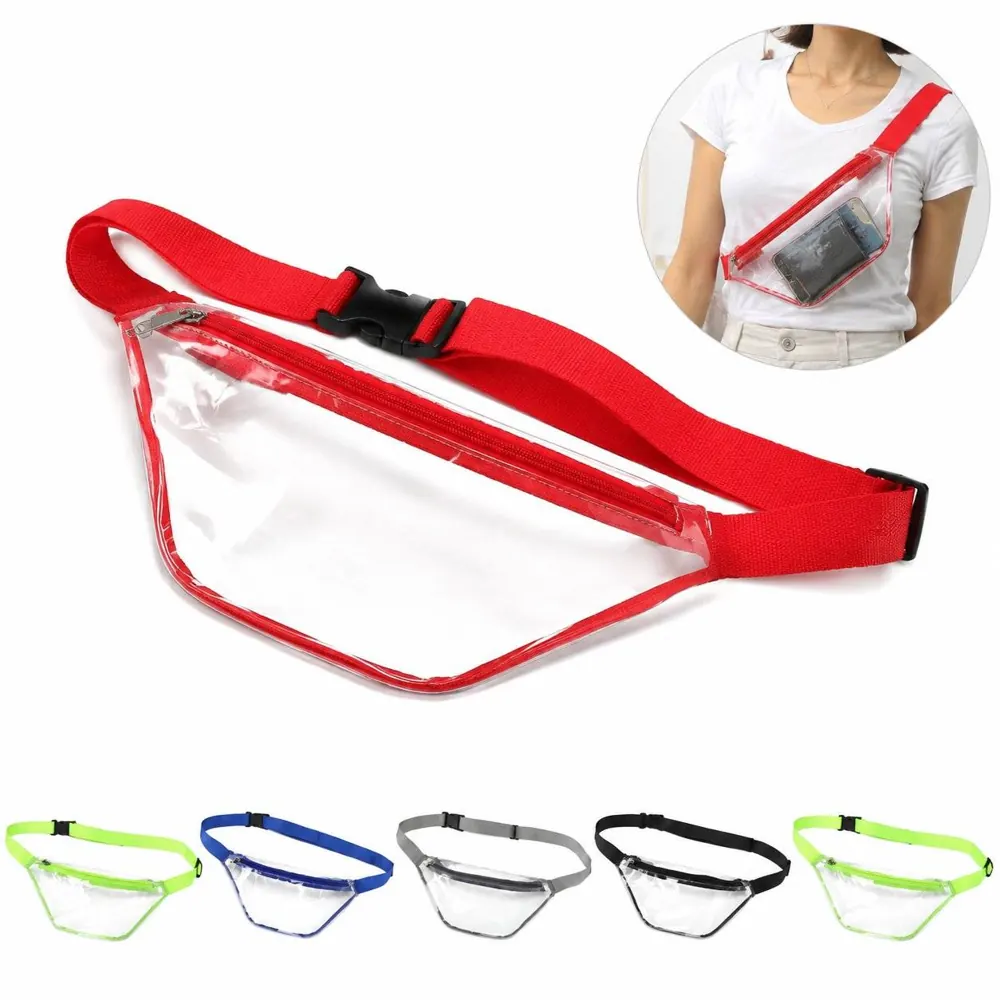 Clear Durable Transparent Fanny Pack for Events and Travel 2
