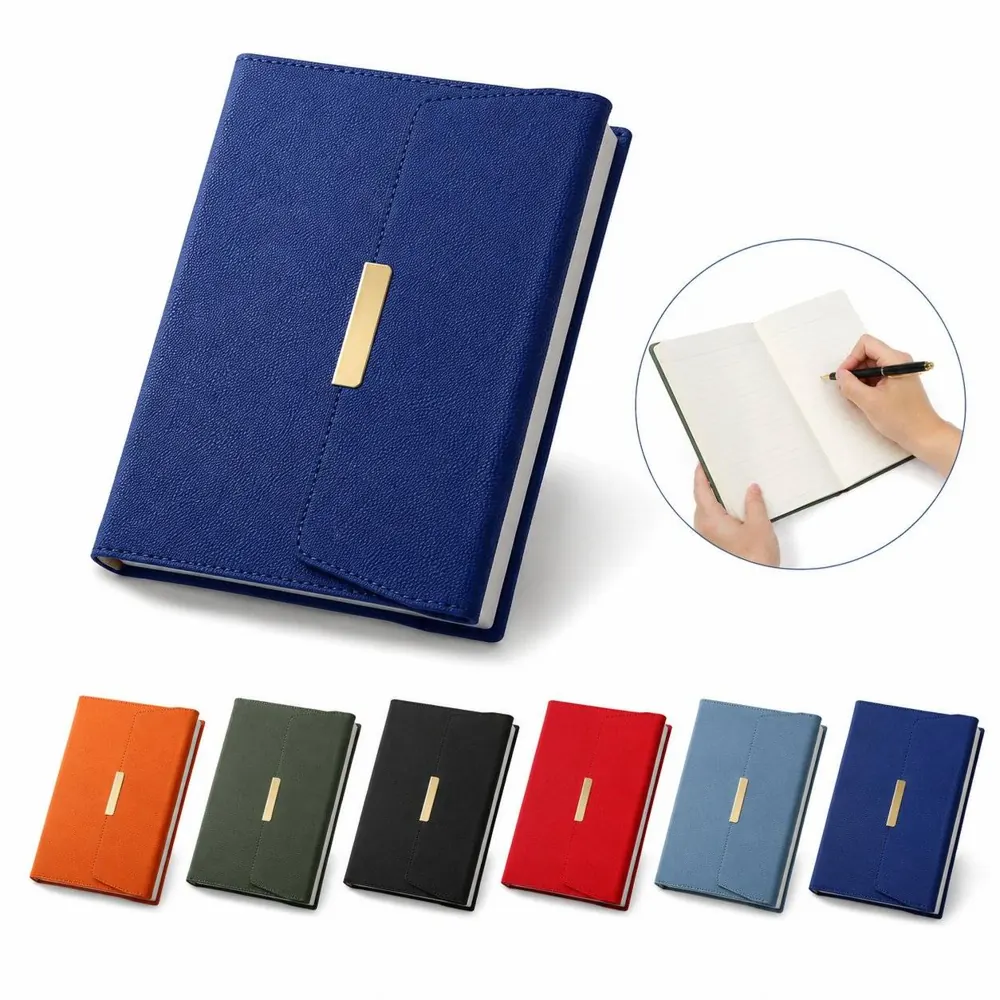 PU Leather A5 Notebook, Ruled Pages, Durable Hardcover 2