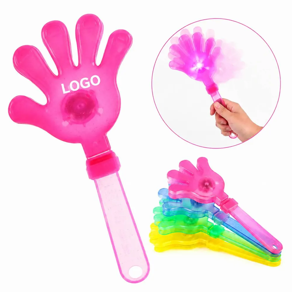 LED Glow Clap Noise Maker, Battery-Free Hand Clapper Light