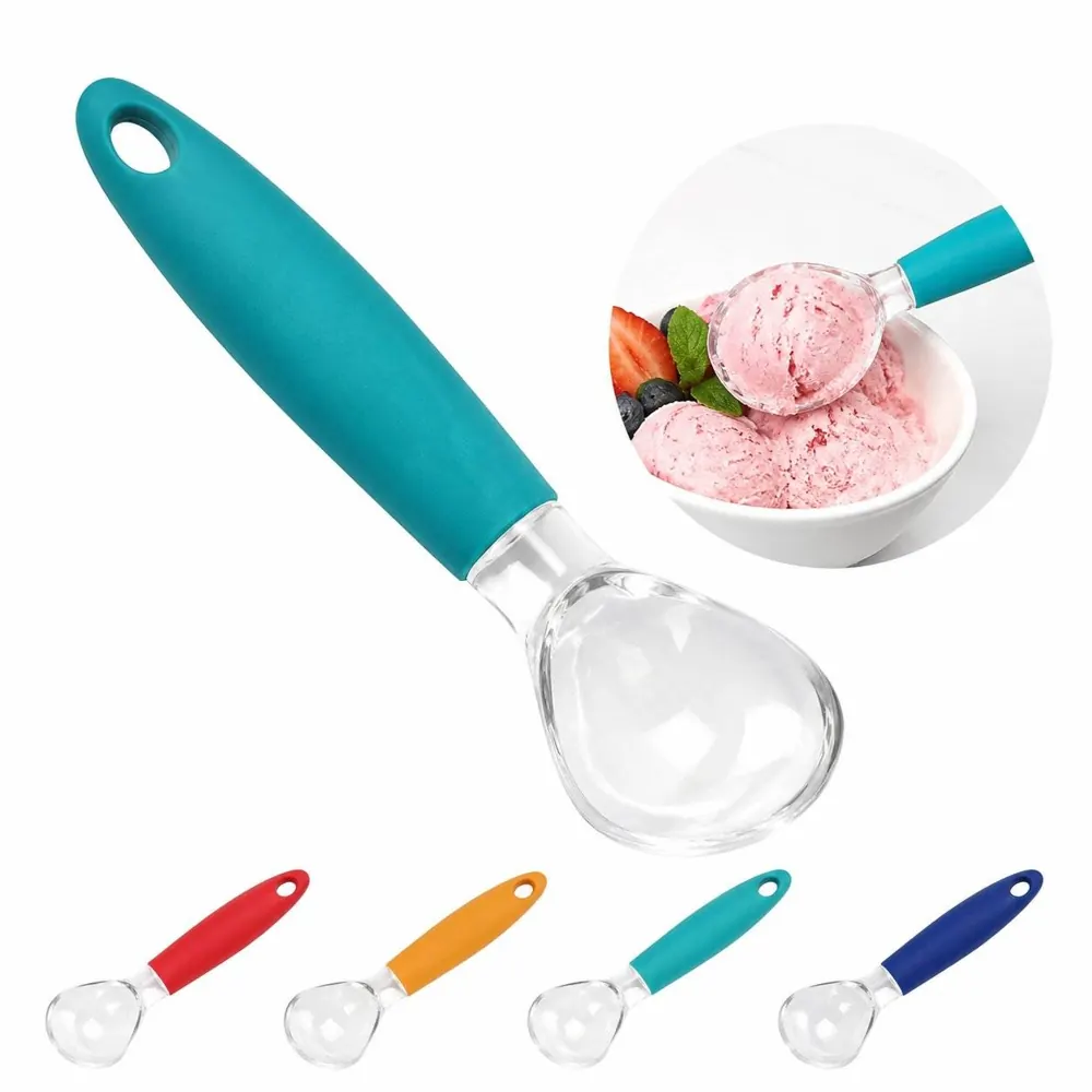 Ergonomic Plastic Ice Cream Scoop for Easy Serving 2