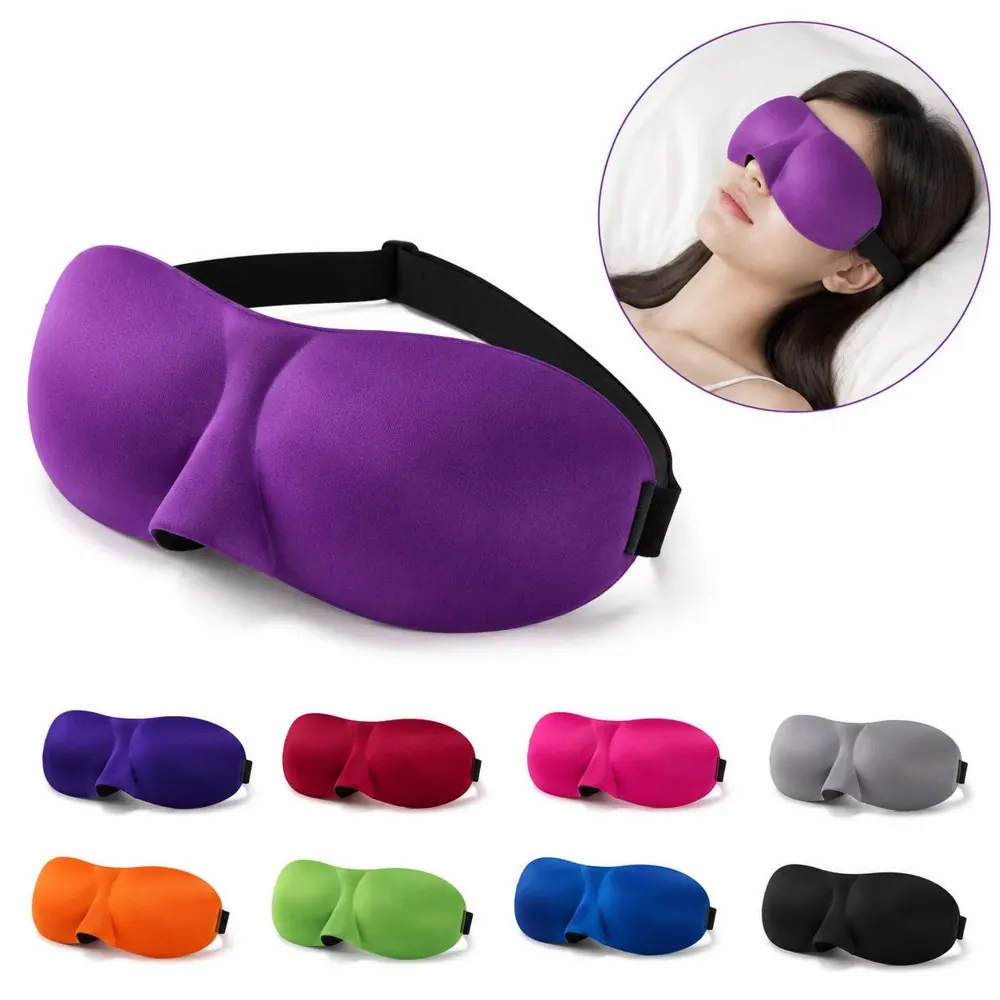 3D Breathable Contour Eye Mask for Sleeping, Light Blocking 2