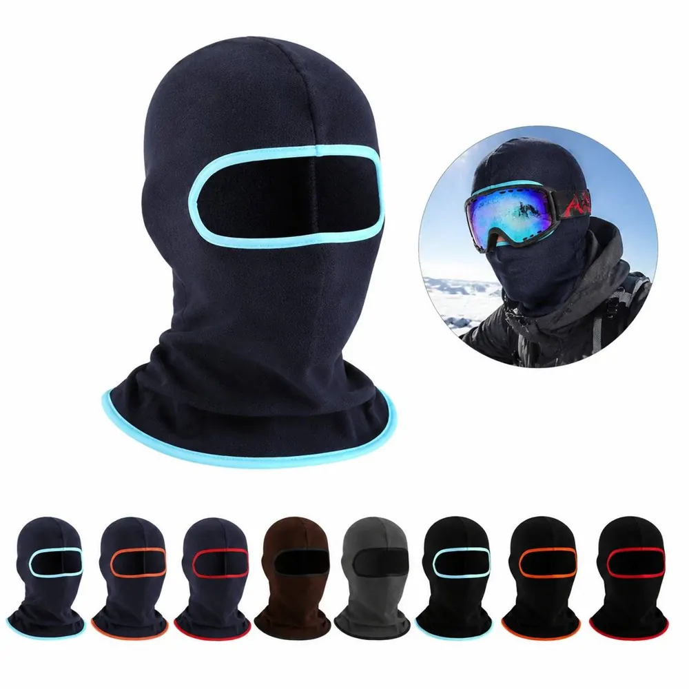 Polar Fleece Windproof Warm Face Mask for Skiing Hiking 2