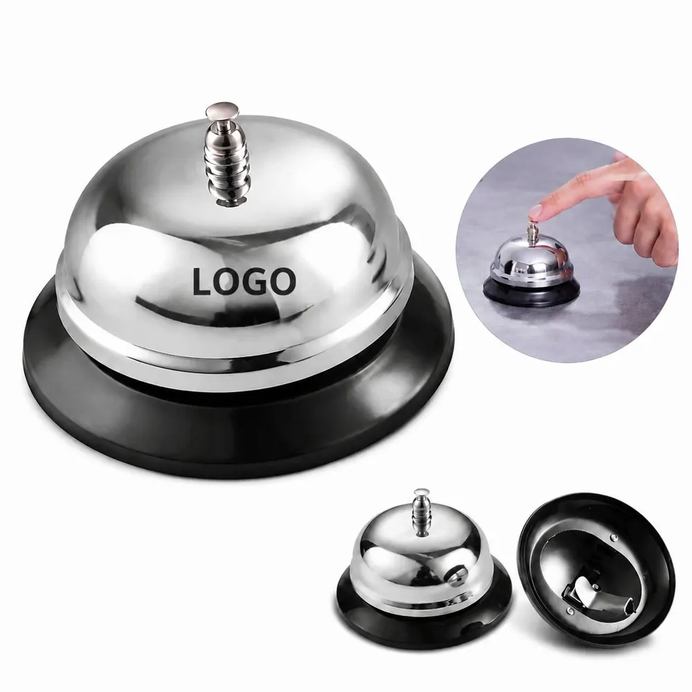 Rustproof Metal Service Bell for Restaurants & Hotels