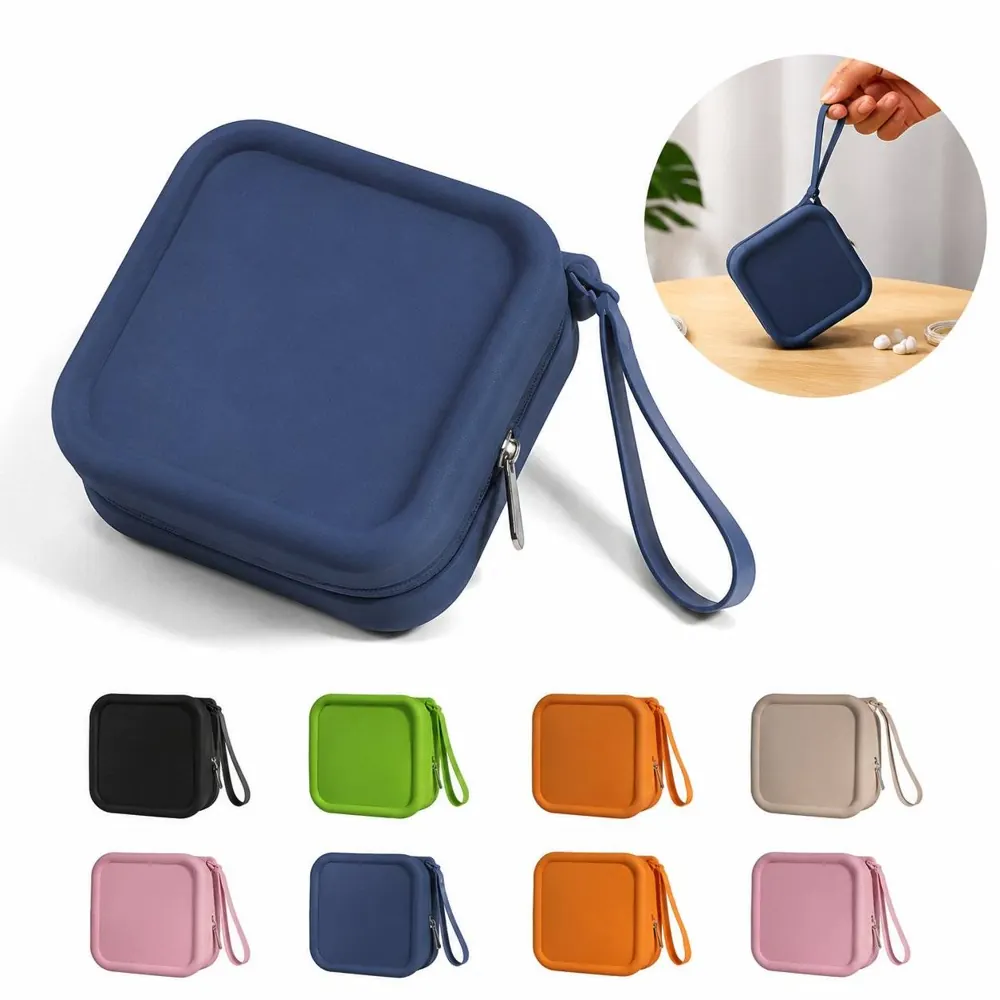 Portable Silicone Coin Purse with Secure Snap Closure 2