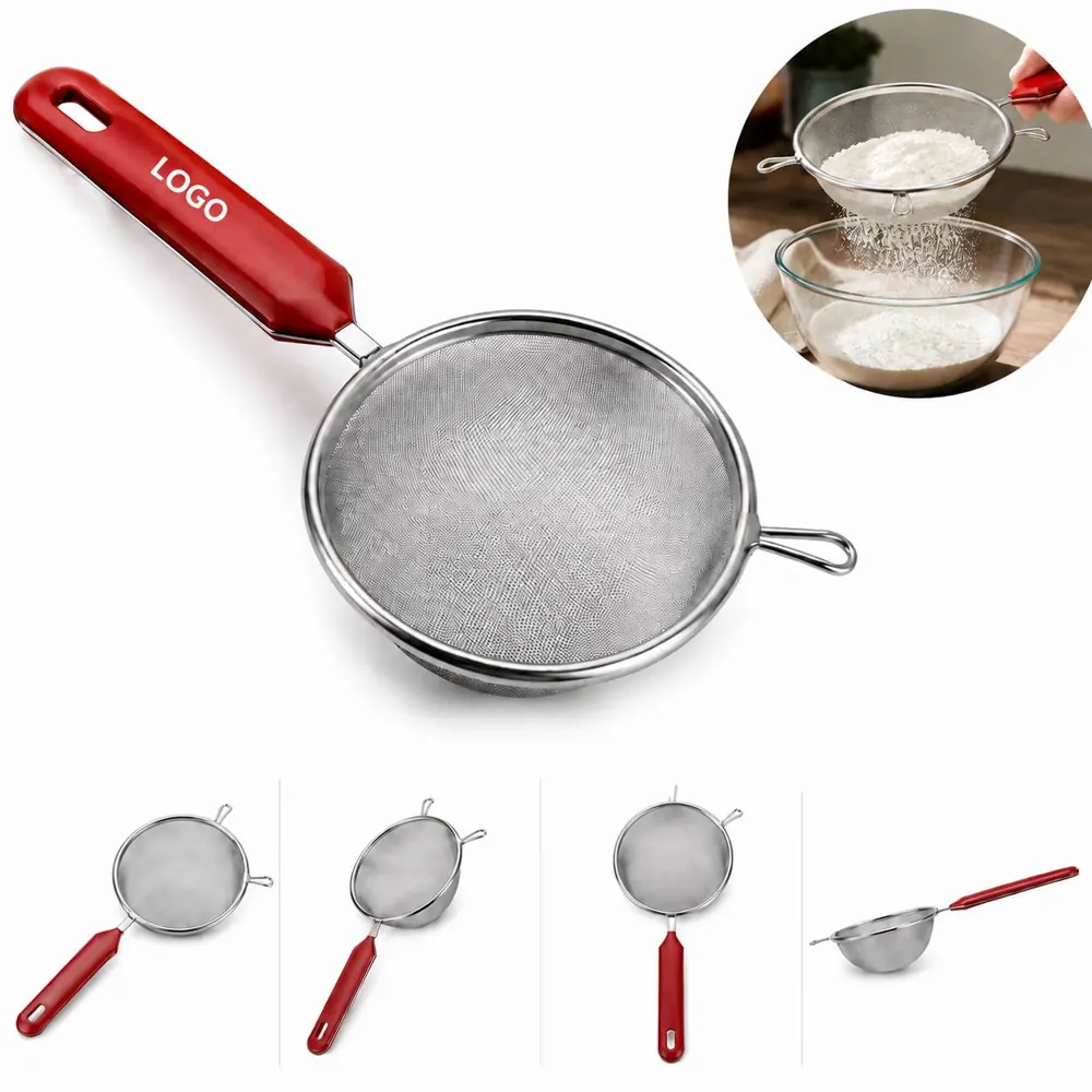 Stainless Steel Handheld Strainer Fine Mesh for Draining