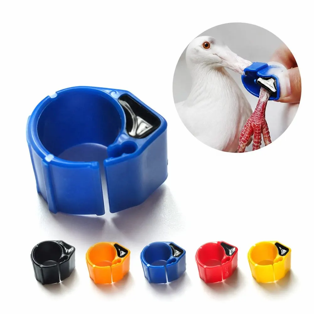125KHz RFID Pigeon Leg Ring ID Tag for Bird Tracking 2