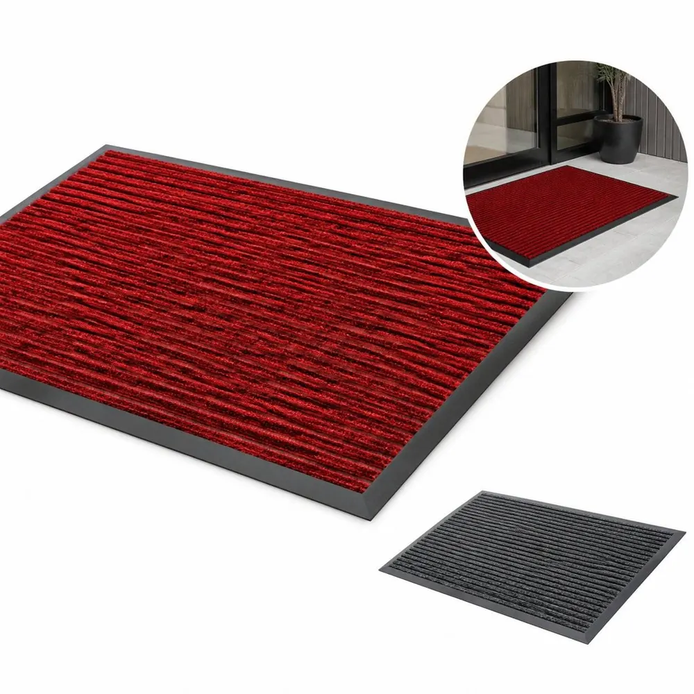 Custom Logo 3D Silk Mud Scraping Carpet, Non-Slip Entrance 2
