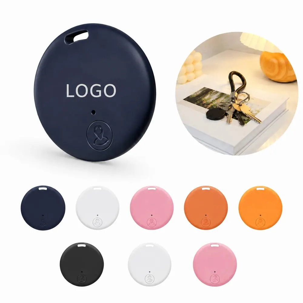 Round Key Finder Tracker with App Alert for Keys and Bag