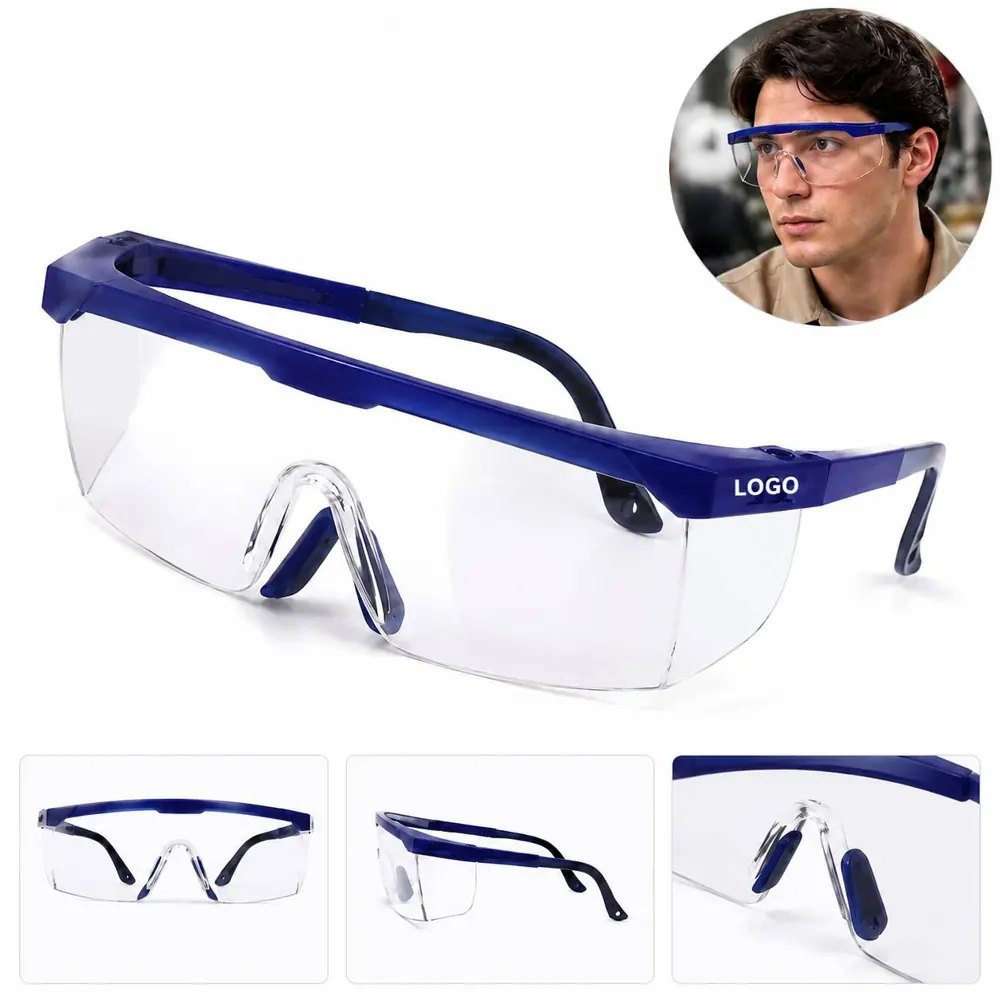 Anti-Fog Safety Glasses with Scratch-Resistant