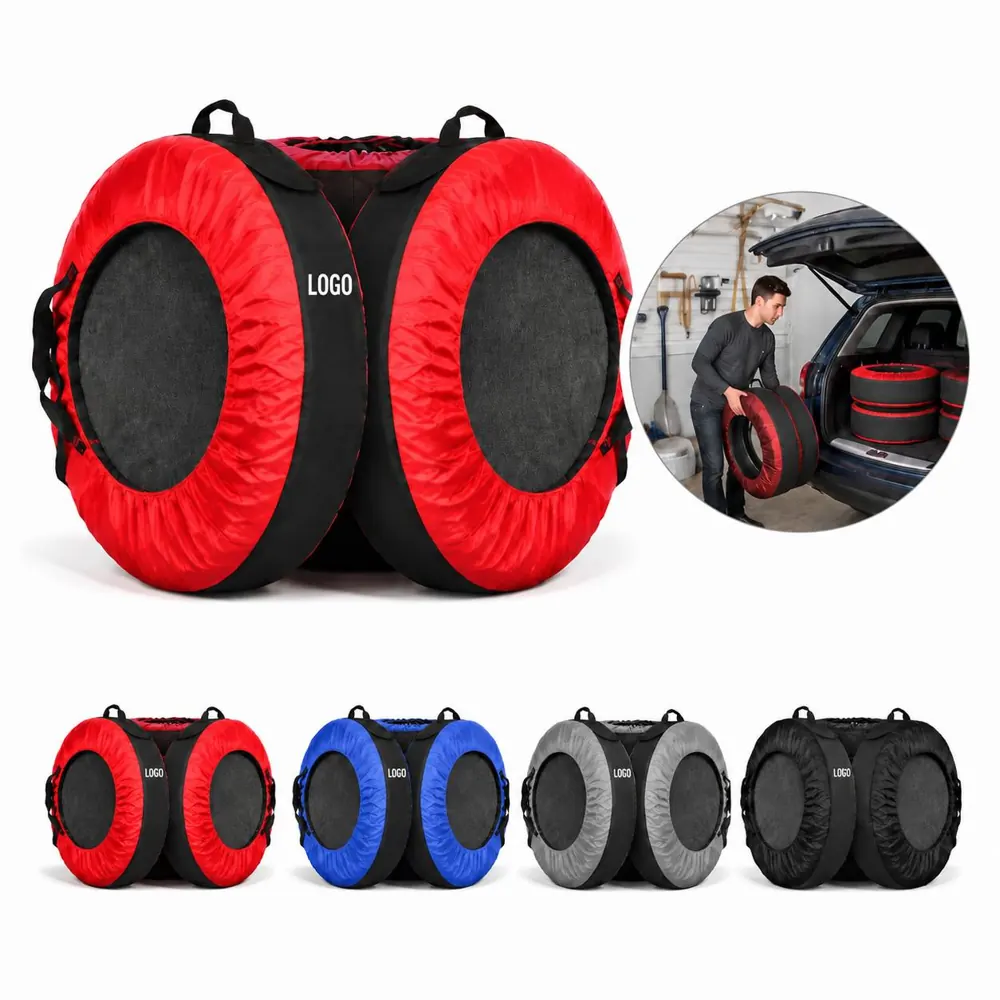 600D Oxford Tire Cover with Handle for Car, Trailer