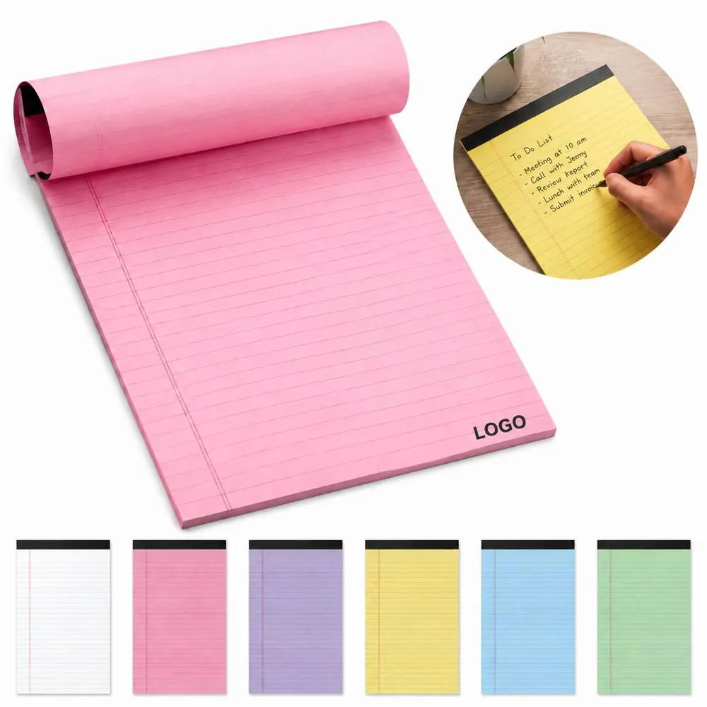 Compact Lined Notepad for Neat Writing, Portable & Smooth