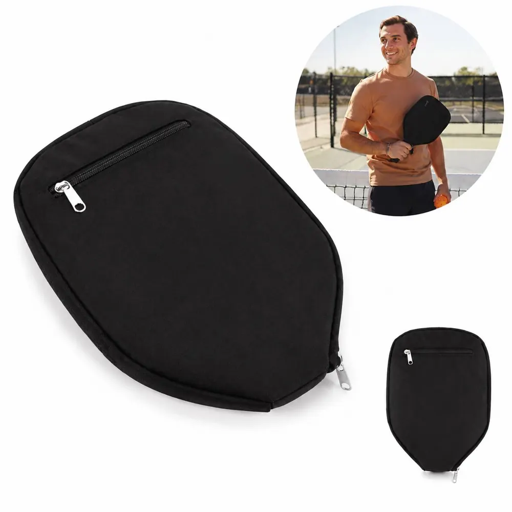 Zippered Pickleball Paddle Cover with Padded Protection 2