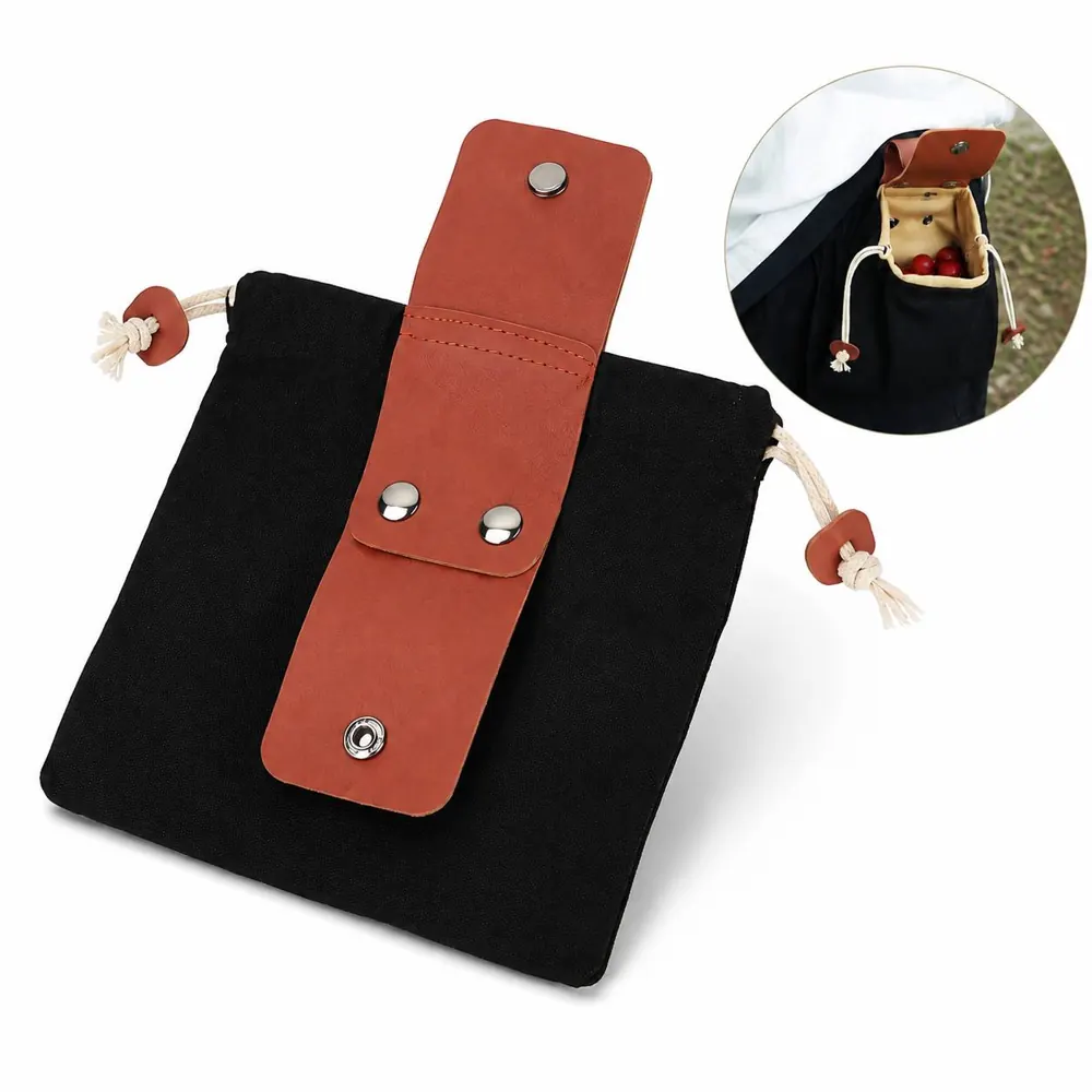Multipurpose Foraging Tool Waist Bag with Secure Hanging 2