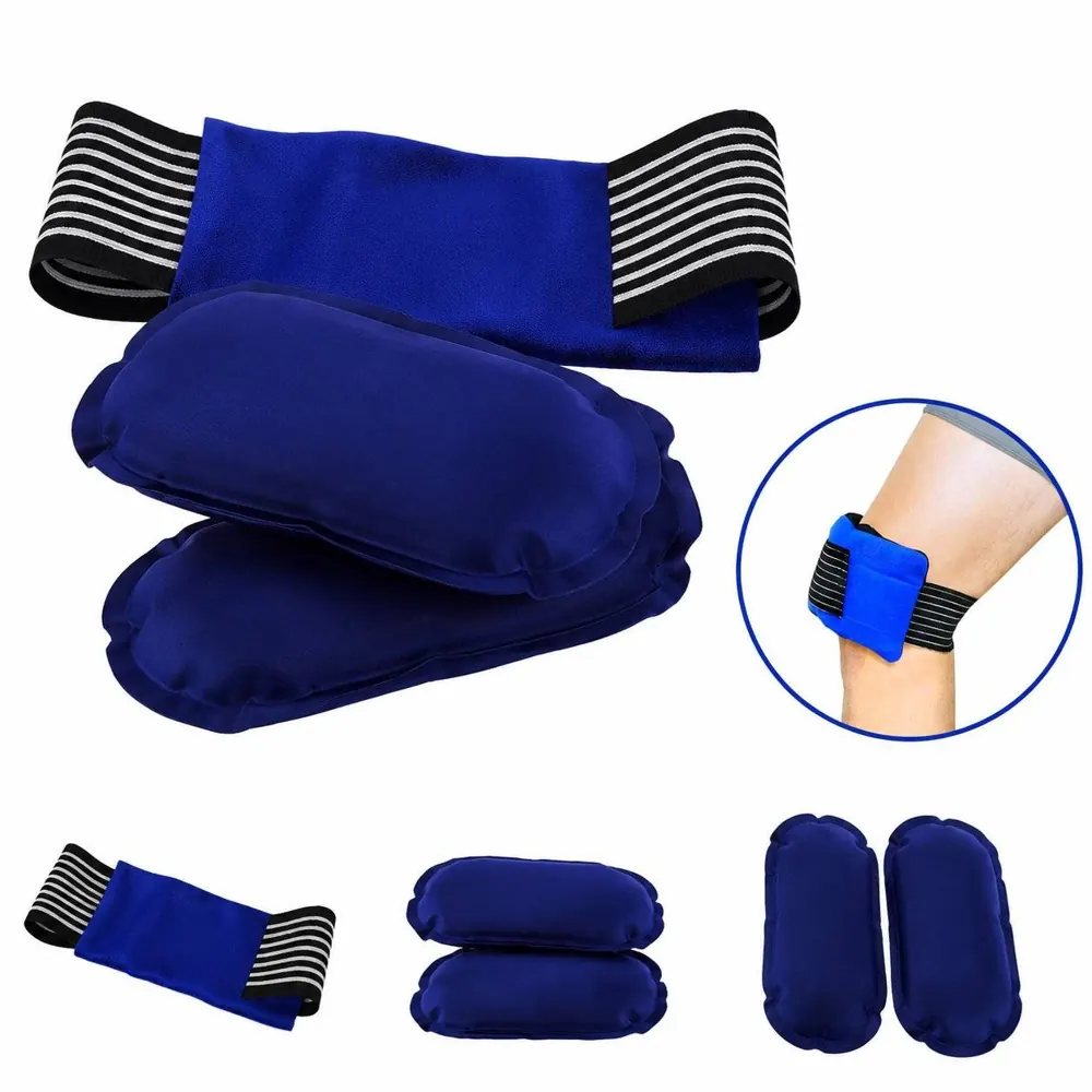 3-Pack Reusable Gel Ice Packs Hot & Cold Therapy for Pain 2