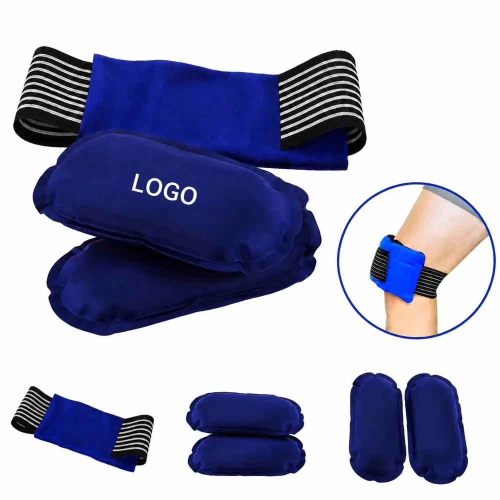 3-Pack Reusable Gel Ice Packs Hot & Cold Therapy for Pain