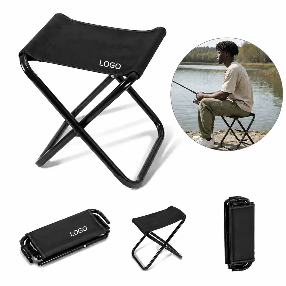 Heavy-Duty Folding Stool Portable Outdoor Camping Seat