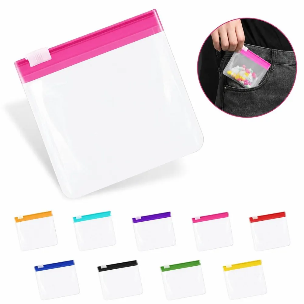 Waterproof EVA resealable Pill Storage Bag for Travel 2