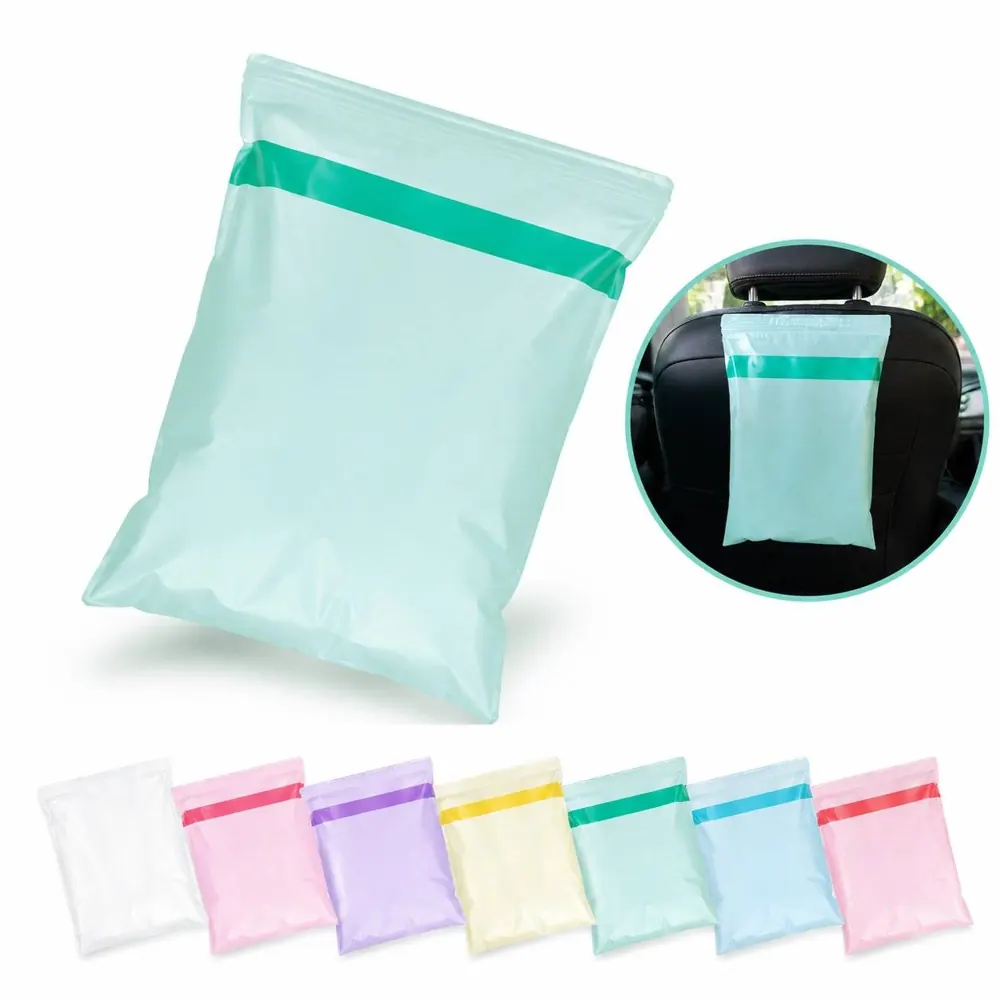 Disposable Waterproof Adhesive Vomit Bag with Seal Closure 2