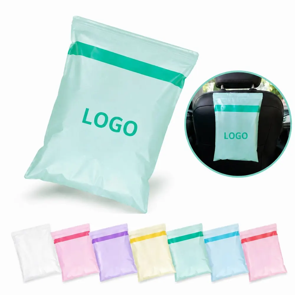 Disposable Waterproof Adhesive Vomit Bag with Seal Closure
