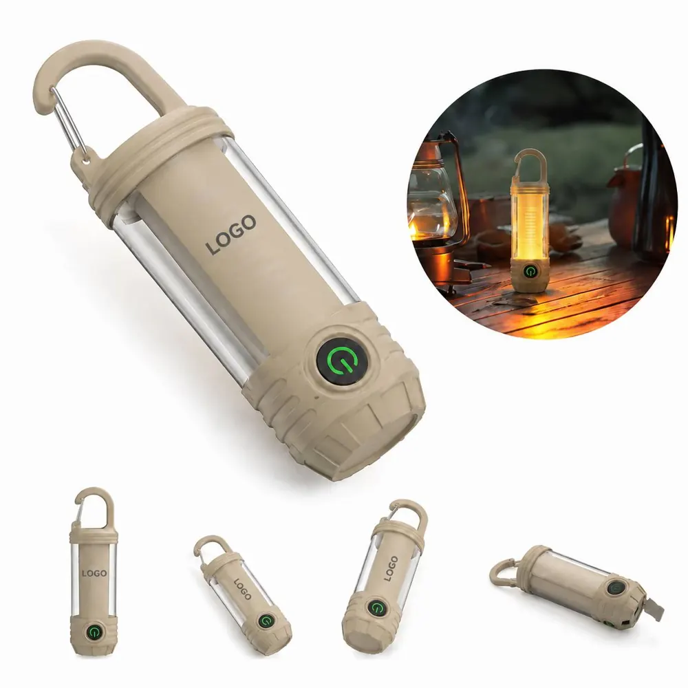 Type-C Rechargeable LED Camping Lantern with Multiple